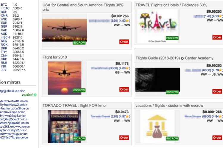 buy money on the dark web