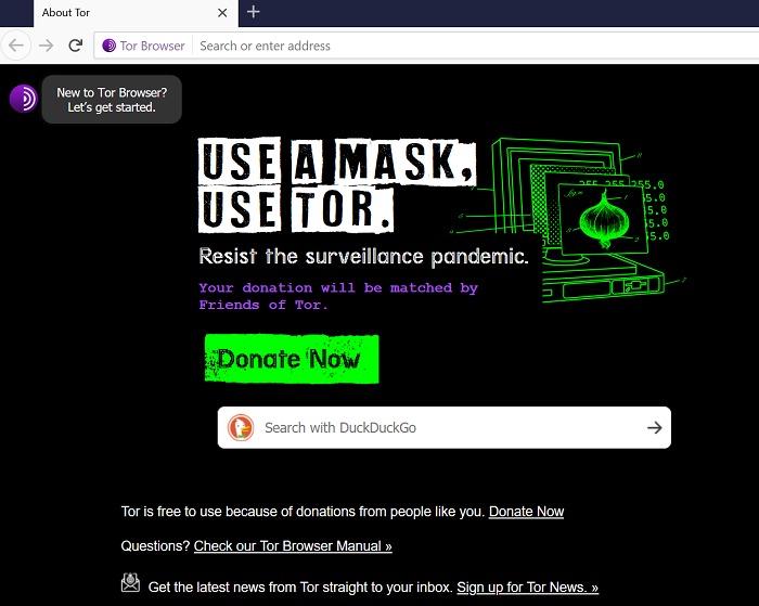 browser for dark web