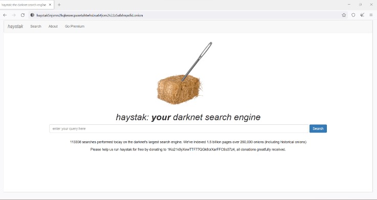 Dark Web Pages