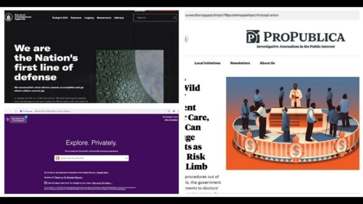 dark web website
